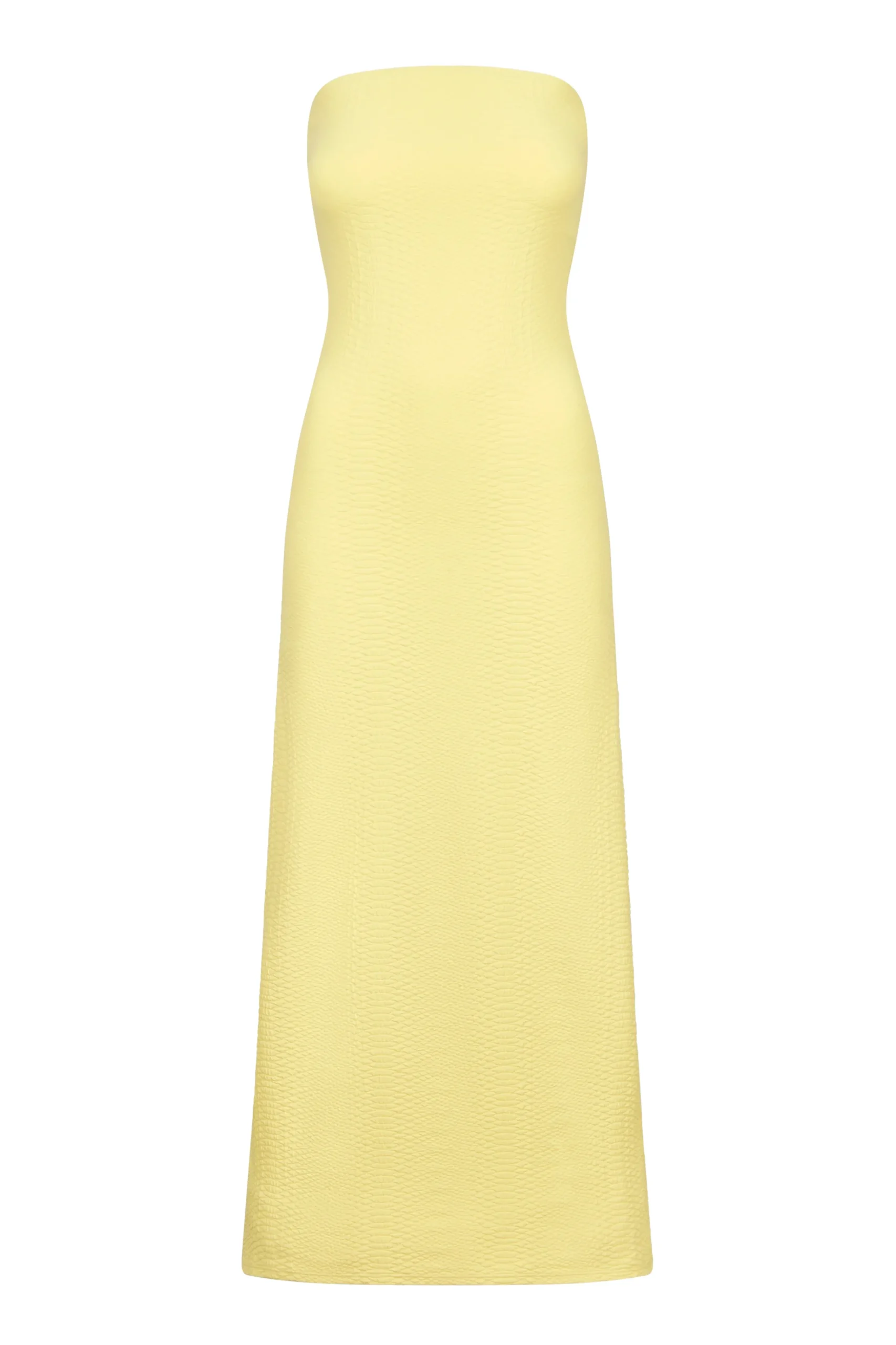 Maya Snakeskin Dress